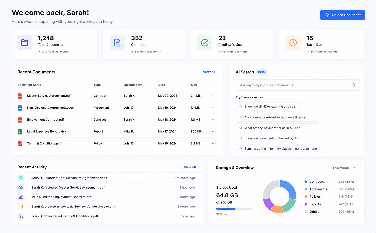AI-Powered Document Management Platform preview